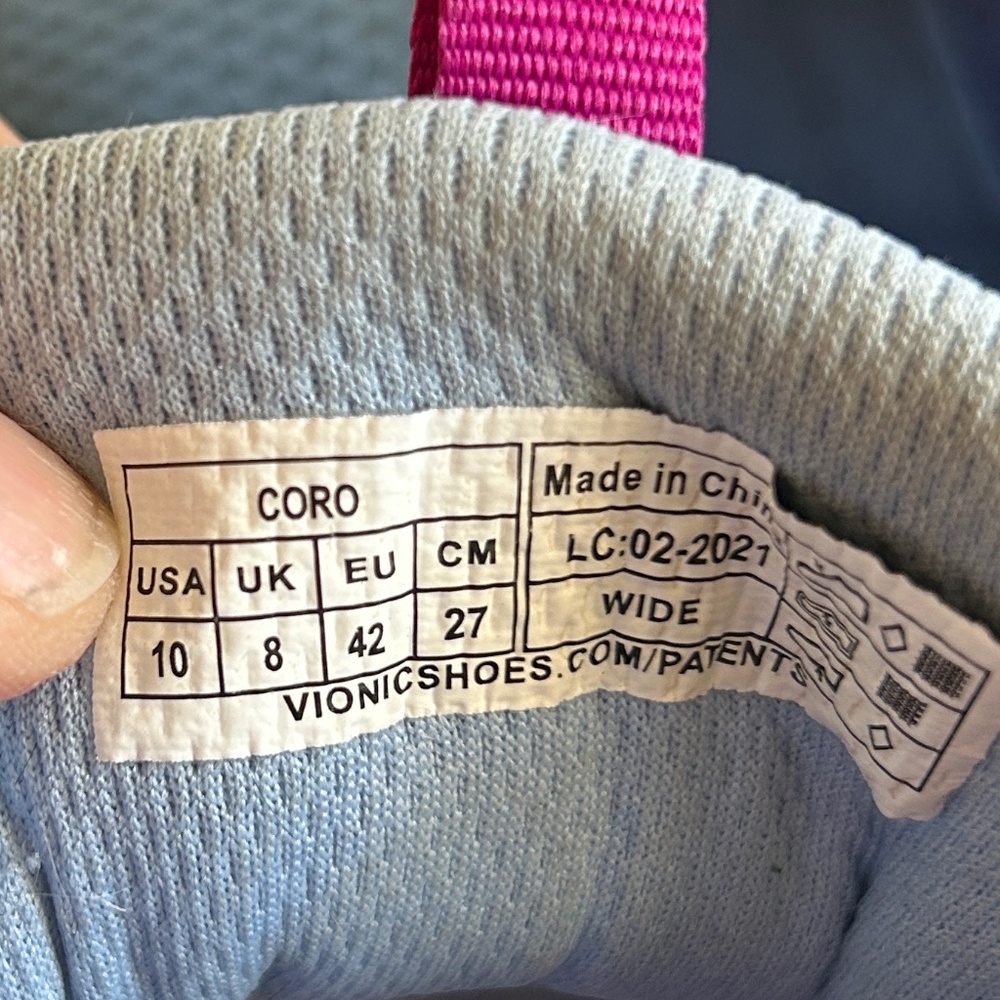 Vionic Coro Performance Activewear Comfort Lace U… - image 7